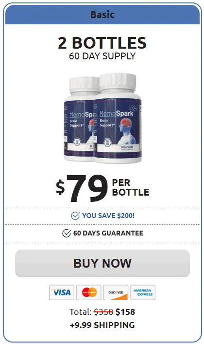 Buy MemoSpark 3 Bottle